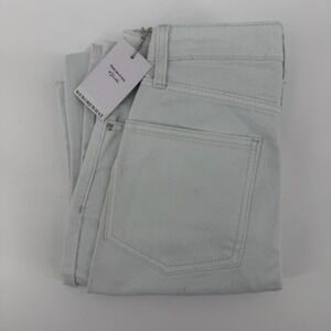 WeWoreWhat Kick-Flare Jeans Super Bleached Light Wash High Rise‎ 24 WWDB54-1